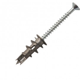 Self drilling plasterboard fixing- countersunk head metal screw