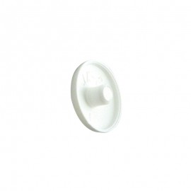 White cap for metal frame anchor