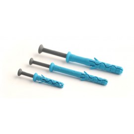 Hammer fixing -reinforced nylon- flat head